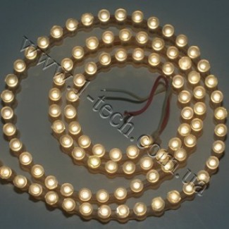 Фото1 DWF-WW - Белая-тёплая LED лента бокового свечения , 96 диодов, 3500К, IP67