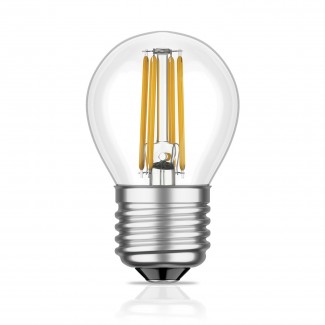 Фото1 SLL E27-G45-3.6W - LED лампа филамент, 3.6W, тип G45, цоколь E27, круглая