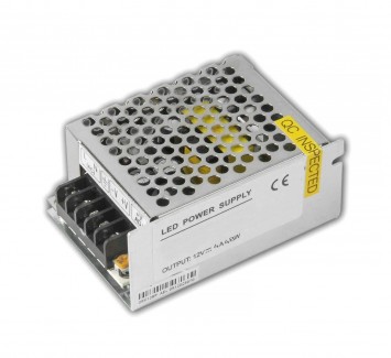 Фото1 PSMR12VDC-4A-48W - блок питания серии MR, 12V, 4A, 48W, + EMC фильтр + регулятор выходного напряжени