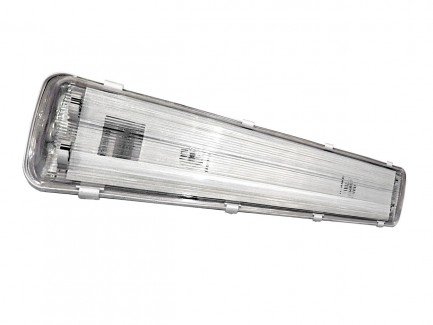 Фото2 Светильник под LED лампы Т8 IP65 600мм ABS/РС ELCOR