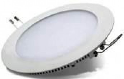 Фото1 Світлодіодна панель Lumex кругла-3Вт вбудована (Ø87х14) 6400-6500K