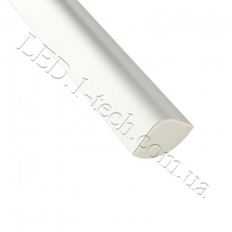 Фото1 Профиль алюминиевый для светодиодных лент №8 угловой-овальный 30х30х1000мм