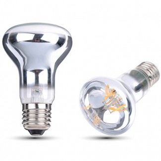 Фото1 SLL E27-R63-6W - LED лампа филамент, 6W, тип R63, цоколь E27, рефлектор