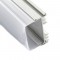 мини фото1 Профиль алюминиевый №21 для светодиодных лент накладной 36х23мм наборной (комплект)